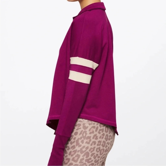 Free People FP Movement Quinn Layered Snap-Front Cardigan Jacket - Picture 3 of 4